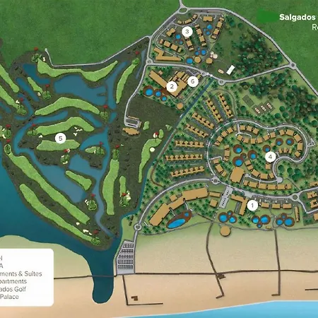 Апартаменты Herdade Dos Salgados Албуфейра