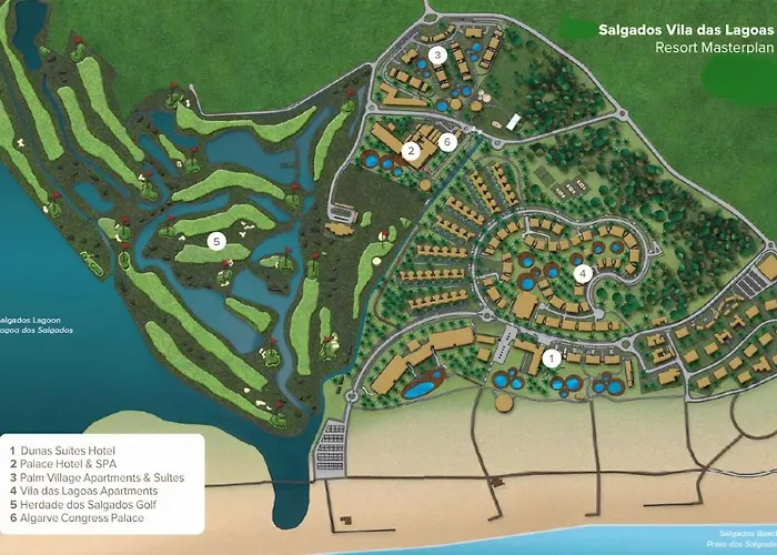 Апартаменти Herdade Dos Salgados Албуфейра